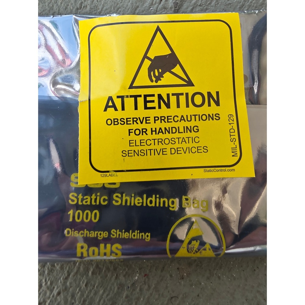 Locus‎ Robotics LED Spotlight 05-000010-00 Rev A Static Shielding Bag Z1